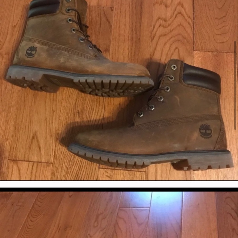 Brown timberlands